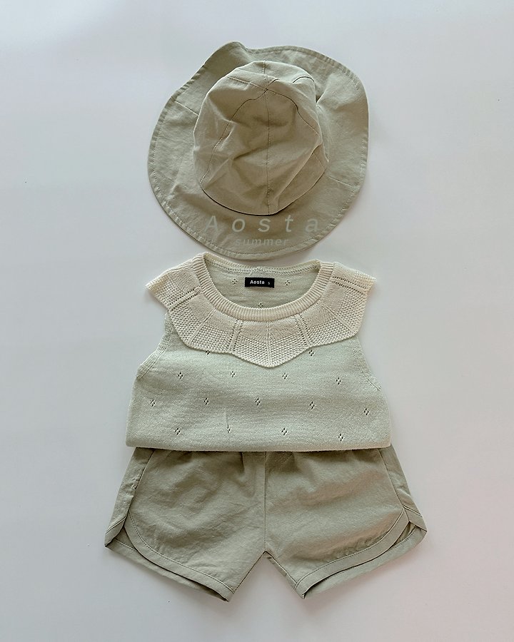 Knit Frill Tee by Aosta for Baby - view 12