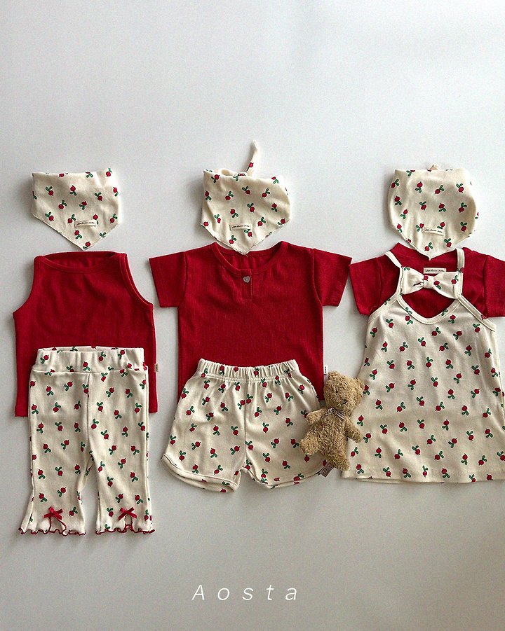 Aosta - Korean Baby Fashion - #babywear - Ribbed Ribbon One-piece - 10