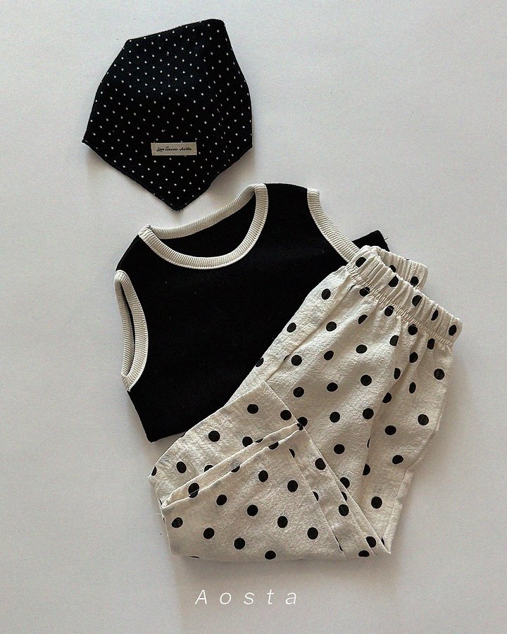 Aosta - Korean Baby Fashion - #babywear - Ribbed Sleeveless - 7