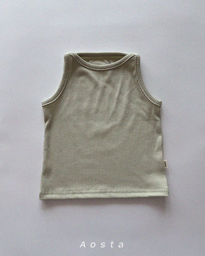 Aosta - Korean Baby Fashion - #onlinebabyboutique - Everyday Sleeveless Tee - 11