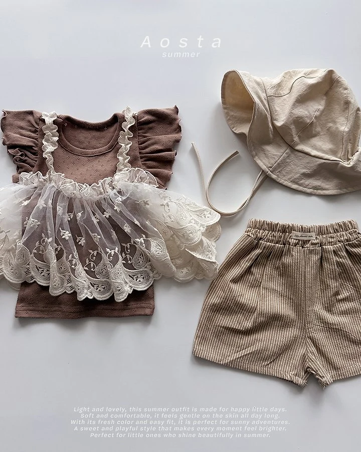 Aosta - Korean Baby Fashion - #onlinebabyboutique - Louis Shorts - 8