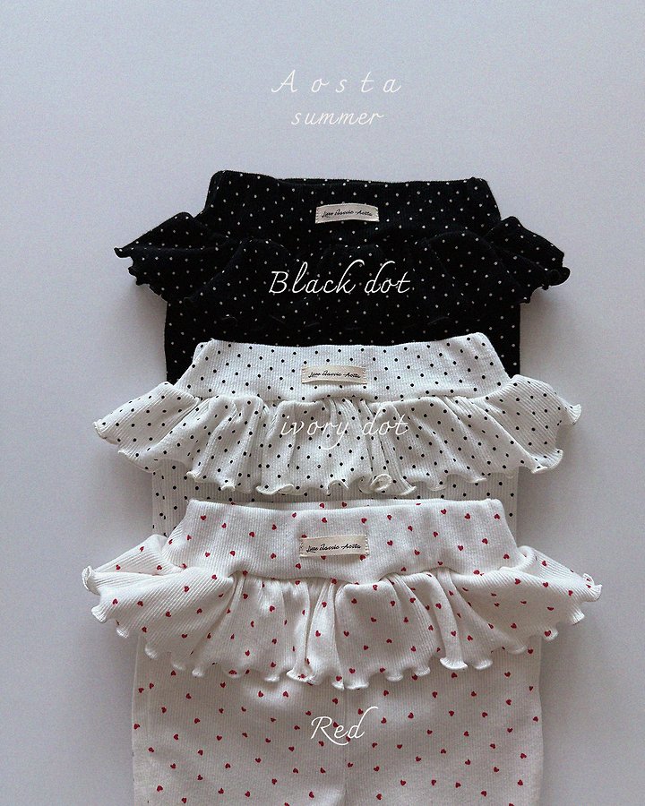 Aosta - Korean Baby Fashion - #onlinebabyboutique - Kiki Frill Pants - 10