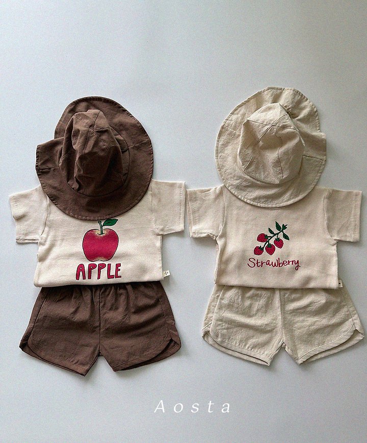 Aosta - Korean Baby Fashion - #onlinebabyboutique - Fruit Tee - 6