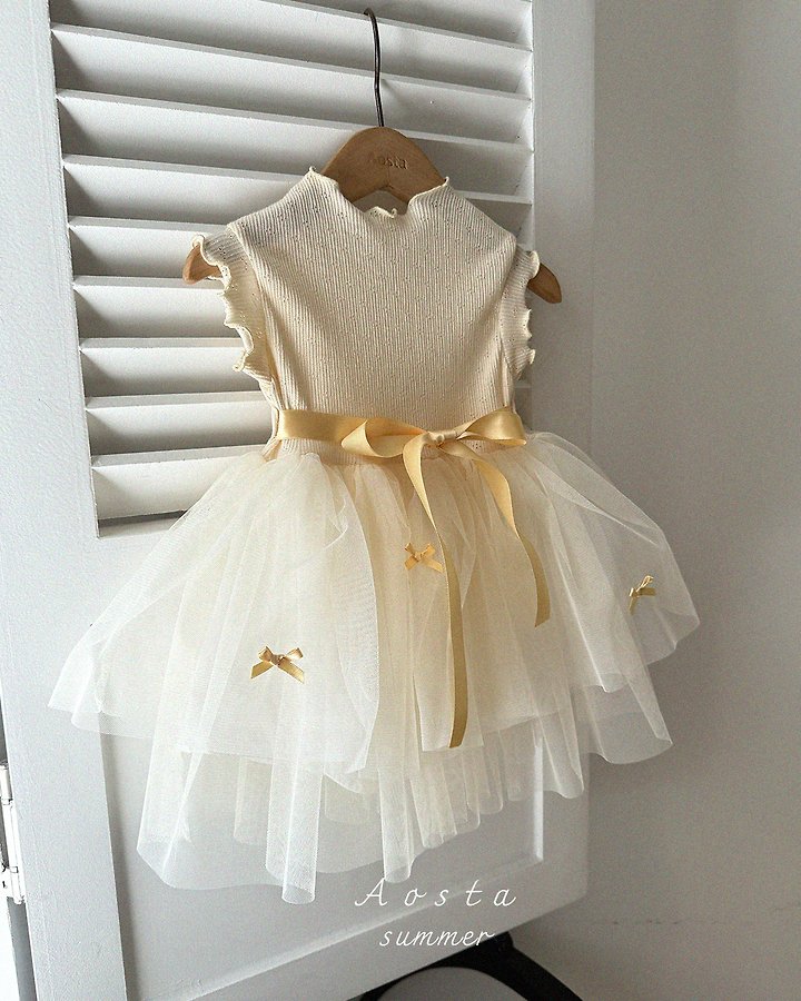 Aosta - Korean Baby Fashion - #onlinebabyboutique - Camellia One-piece - 4
