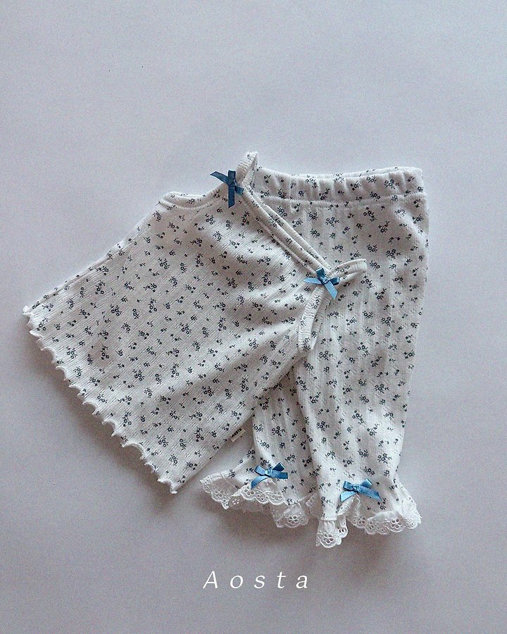 Aosta - Korean Baby Fashion - #onlinebabyshop - Camellia Leggings - 3