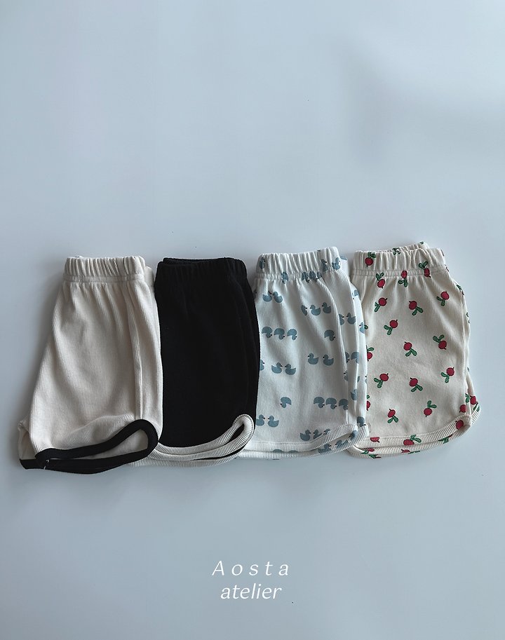Ribbed Short Pants by Aosta for Baby - view 1