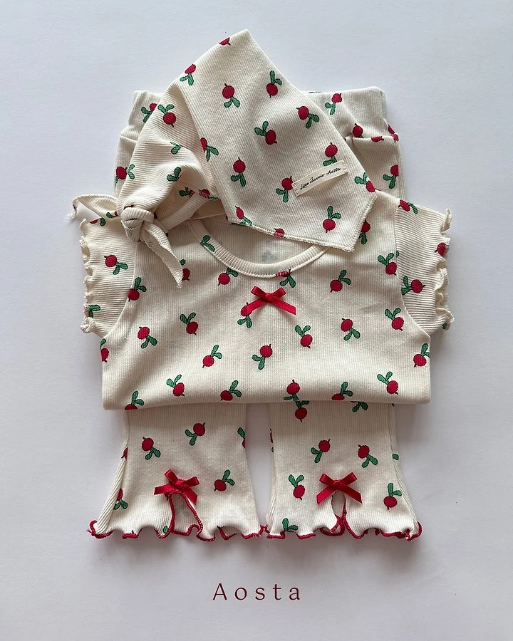 Ribbed Ribbon Pants by Aosta for Baby - view 11
