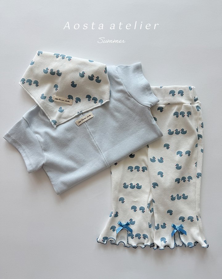 Aosta - Korean Baby Fashion - #onlinebabyshop - Ribbed Love Sleeveless - 10