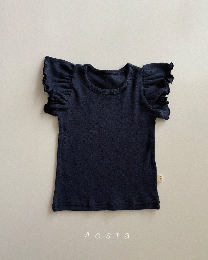 Aosta - Korean Baby Fashion - #smilingbaby - Angel Frill Tee - 2