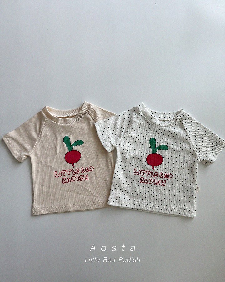 Aosta - Korean Baby Fashion - #smilingbaby - Radish Tee