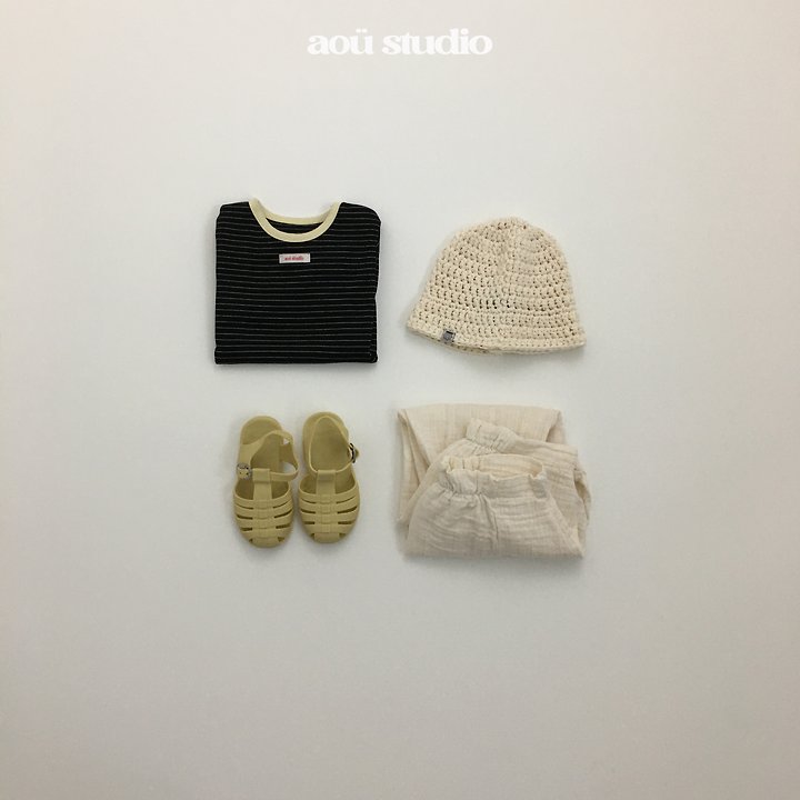 Aou Studio - Korean Baby Fashion - #babyboutique - Aco Shirring Pants - 11