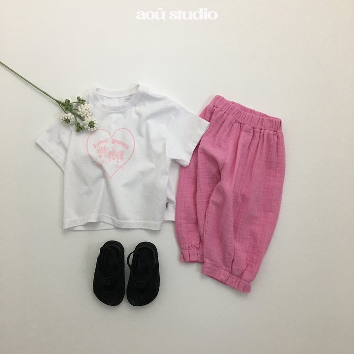 Aou Studio - Korean Baby Fashion - #babyboutique - Aco Shirring Pants - 12