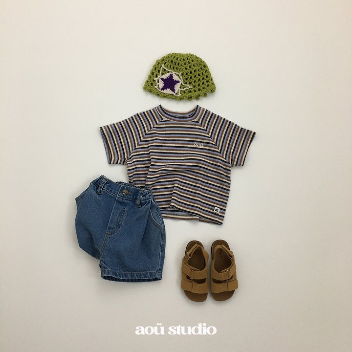 Aou Studio - Korean Baby Fashion - #babyboutique - Wish Denim Pants - 10