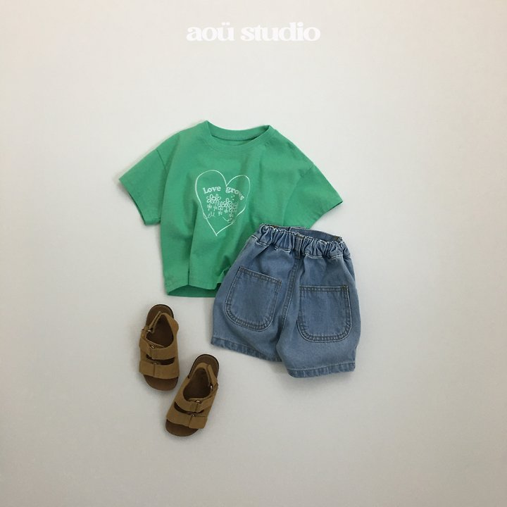 Aou Studio - Korean Baby Fashion - #babyboutique - Wish Denim Pants - 11