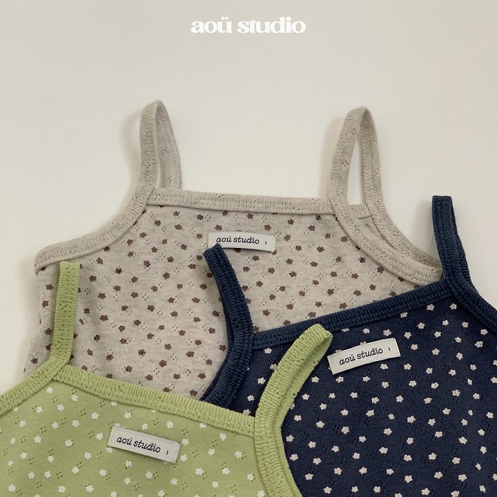 Aou Studio - Korean Baby Fashion - #babyboutique - Daisy Sleeveless - 6