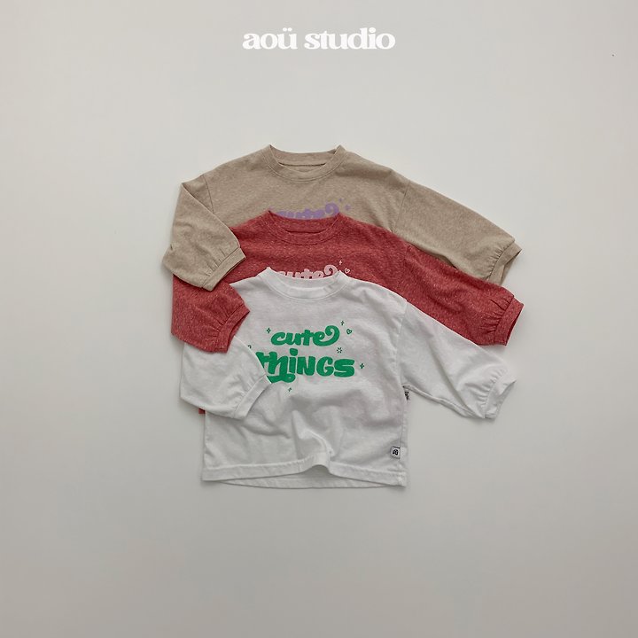 Aou Studio - Korean Baby Fashion - #babyboutique - Cutie Tee