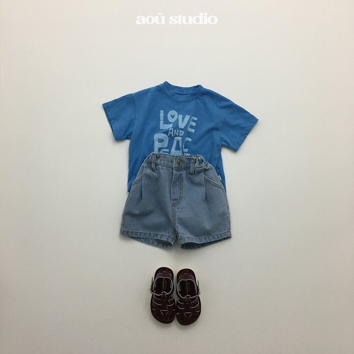 Aou Studio - Korean Baby Fashion - #babyboutiqueclothing - Wish Denim Pants - 12