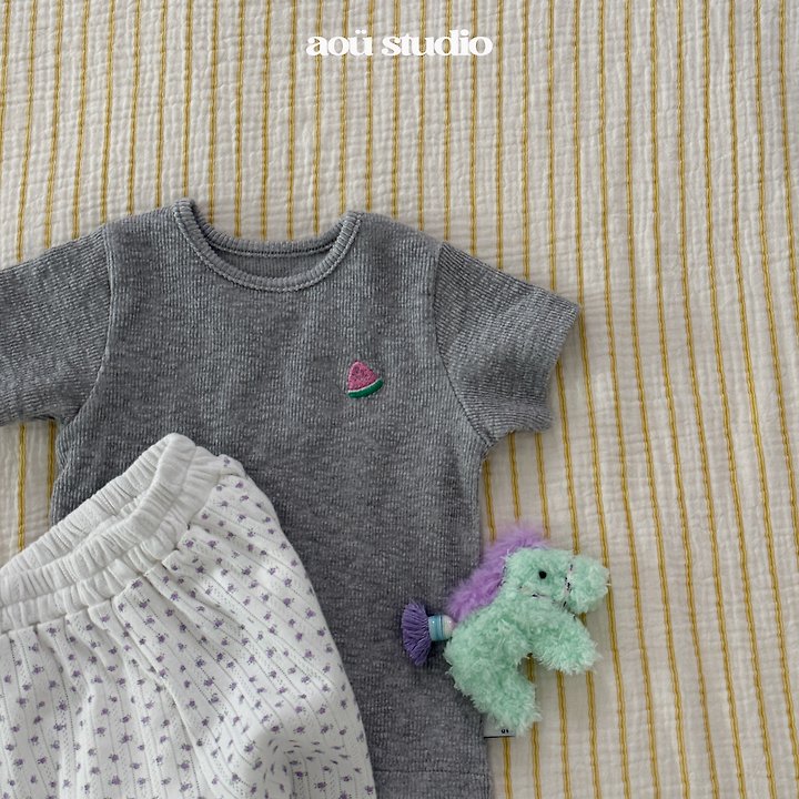 Aou Studio - Korean Baby Fashion - #babyclothing - Rose Jogger Pants - 12