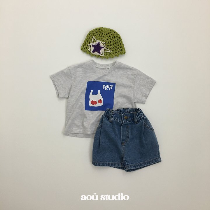 Aou Studio - Korean Baby Fashion - #babyclothing - Fruits Tee - 6