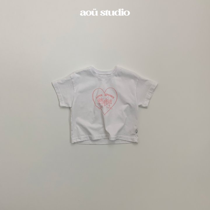 Aou Studio - Korean Baby Fashion - #babyclothing - Grow Tee - 4
