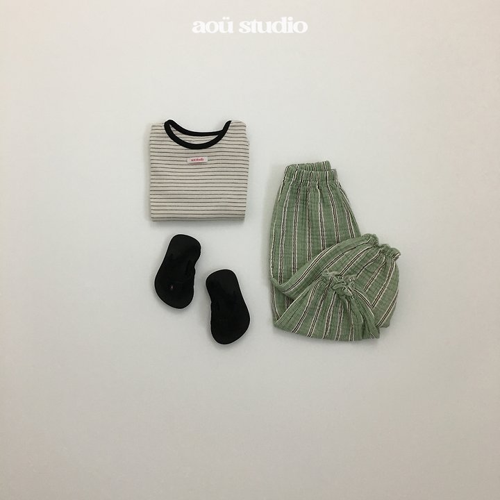 Aou Studio - Korean Baby Fashion - #babyfashion - All Day Tee - 7