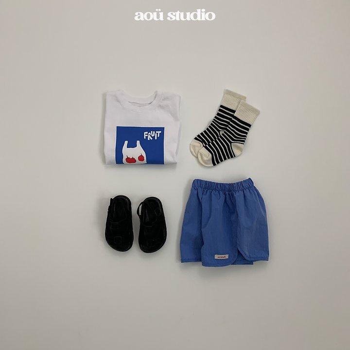 Aou Studio - Korean Baby Fashion - #babyfashion - Pale Running Pants - 6