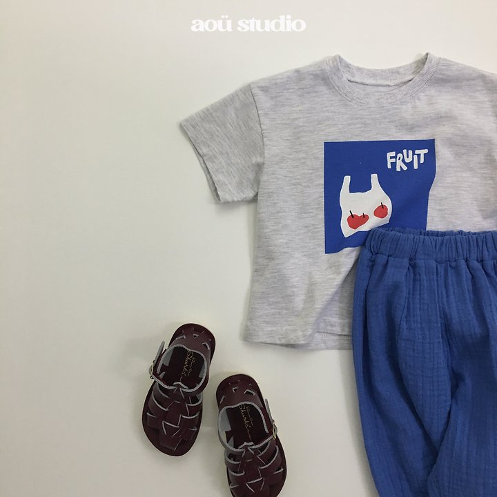 Aou Studio - Korean Baby Fashion - #babyfashion - Fruits Tee - 7