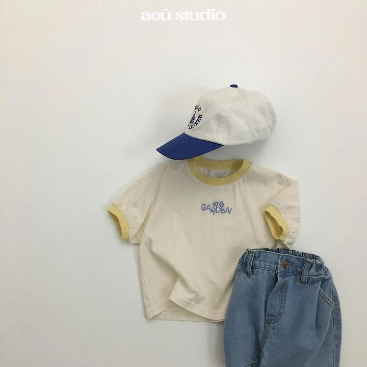 Aou Studio - Korean Baby Fashion - #babyfever - Garden Tee - 6