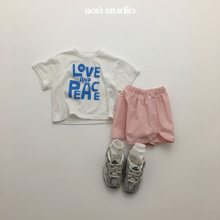 Aou Studio - Korean Baby Fashion - #babyfever - Pale Running Pants - 7