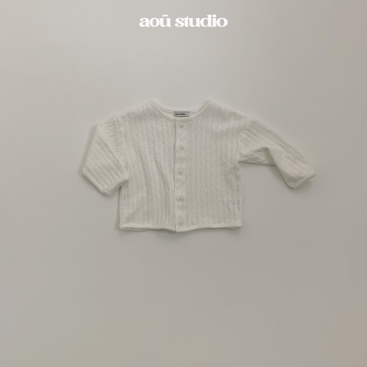 Aou Studio - Korean Baby Fashion - #babyfashion - Pure Cardigan - 4