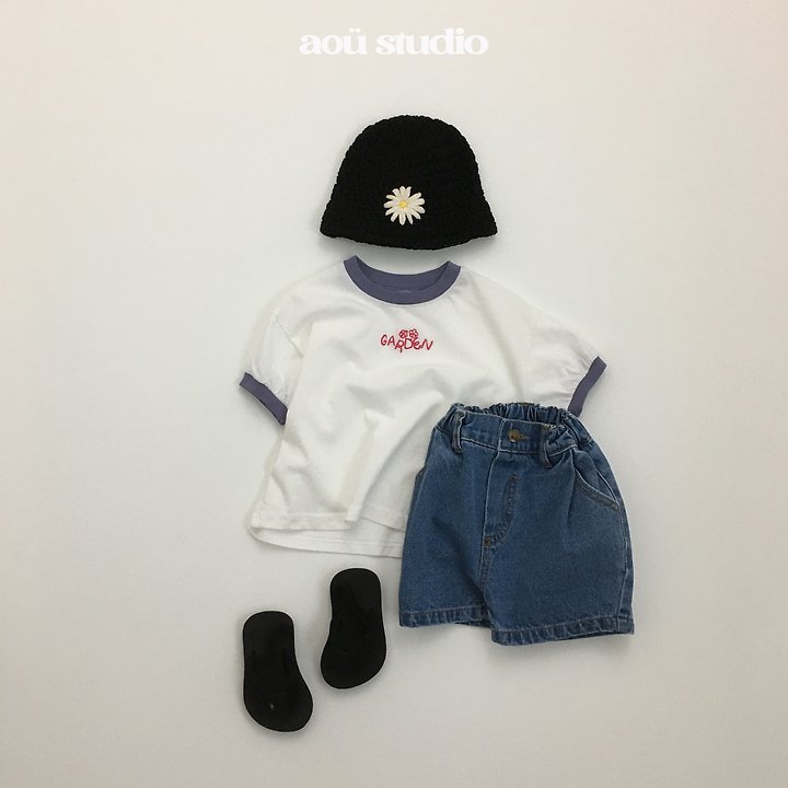Aou Studio - Korean Baby Fashion - #babygirlfashion - Garden Tee - 7