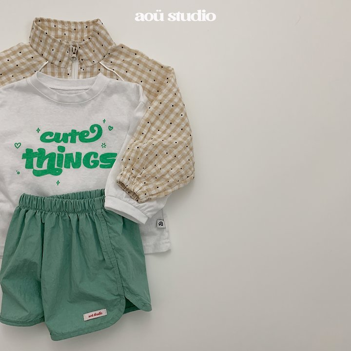 Aou Studio - Korean Baby Fashion - #babygirlfashion - Pale Running Pants - 8
