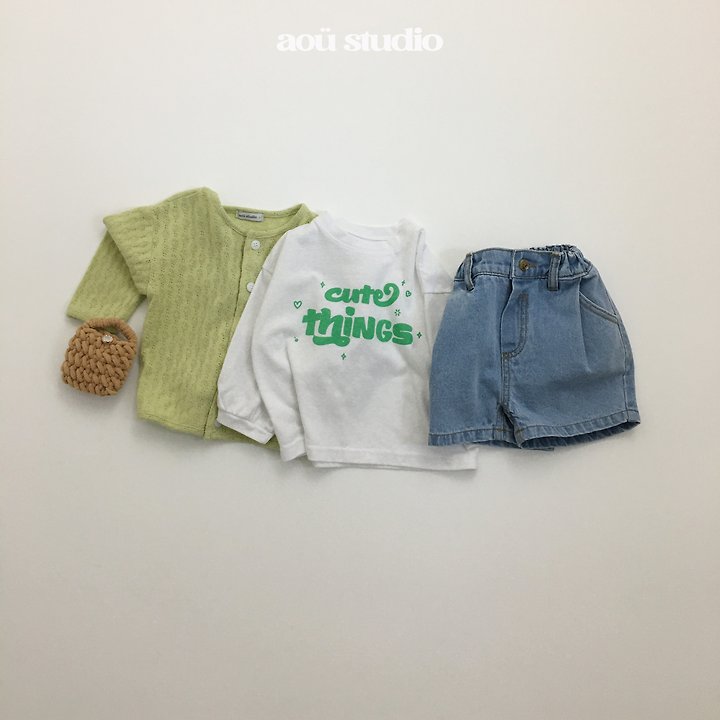 Aou Studio - Korean Baby Fashion - #babygirlfashion - Cutie Tee - 6