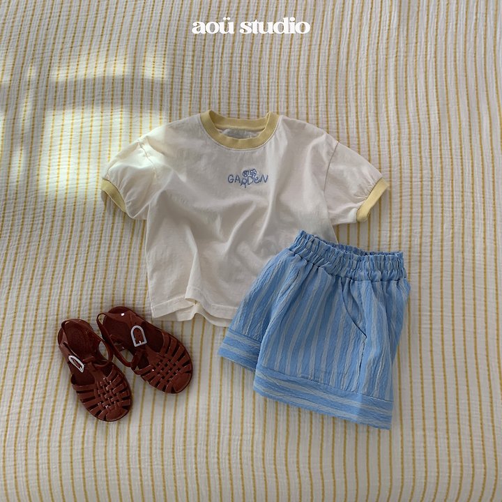 Aou Studio - Korean Baby Fashion - #babylifestyle - Garden Tee - 8