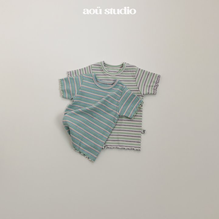 Aou Studio - Korean Baby Fashion - #babylifestyle - Soda Frill Tee - 5