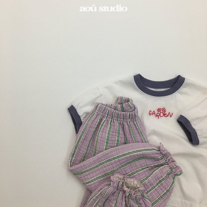 Aou Studio - Korean Baby Fashion - #babyoninstagram - Garden Tee - 9