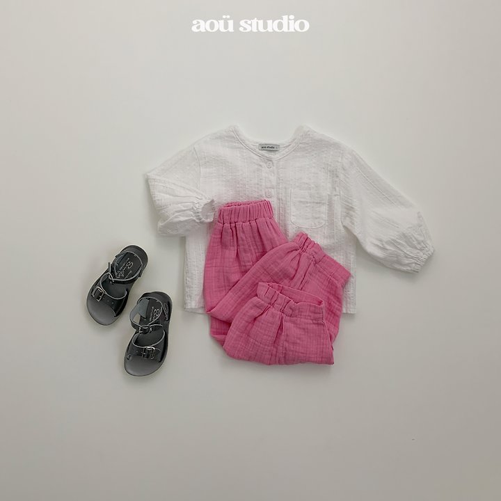 Aou Studio - Korean Baby Fashion - #babyoninstagram - Yuki Blouse - 7