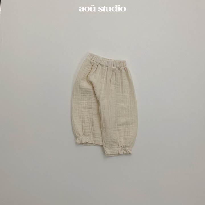 Aou Studio - Korean Baby Fashion - #babylifestyle - Aco Shirring Pants - 4