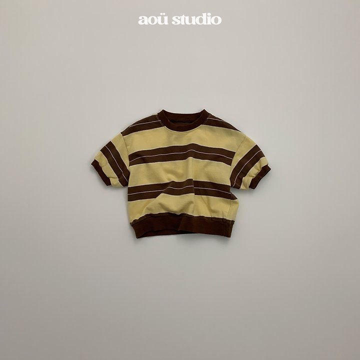 Aou Studio - Korean Baby Fashion - #babyoninstagram - Nori Stripe Set - 10