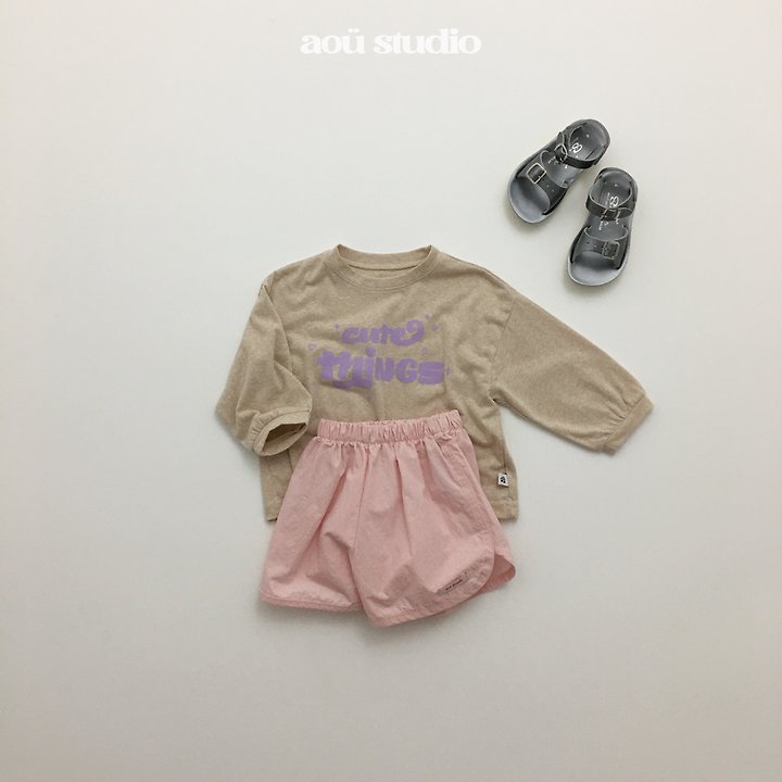 Aou Studio - Korean Baby Fashion - #babyootd - Pale Running Pants - 11
