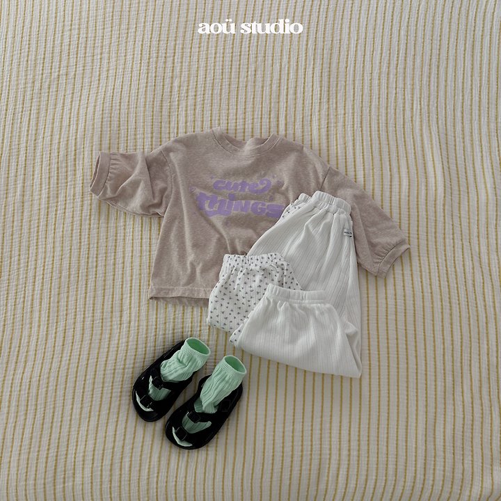 Aou Studio - Korean Baby Fashion - #babyootd - Cutie Tee - 9