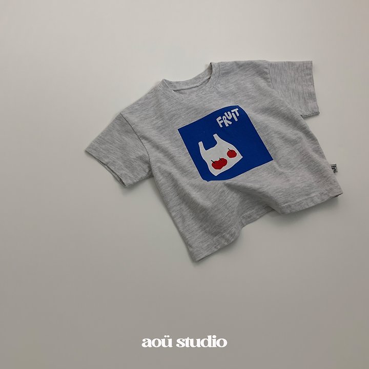 Aou Studio - Korean Baby Fashion - #babyootd - Fruits Tee - 12