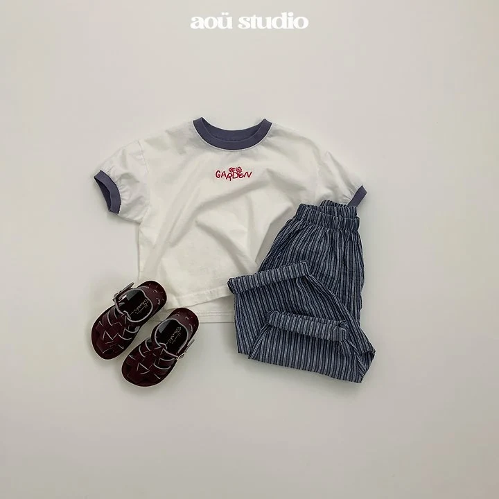 Aou Studio - Korean Baby Fashion - #babyoutfit - Garden Tee - 11