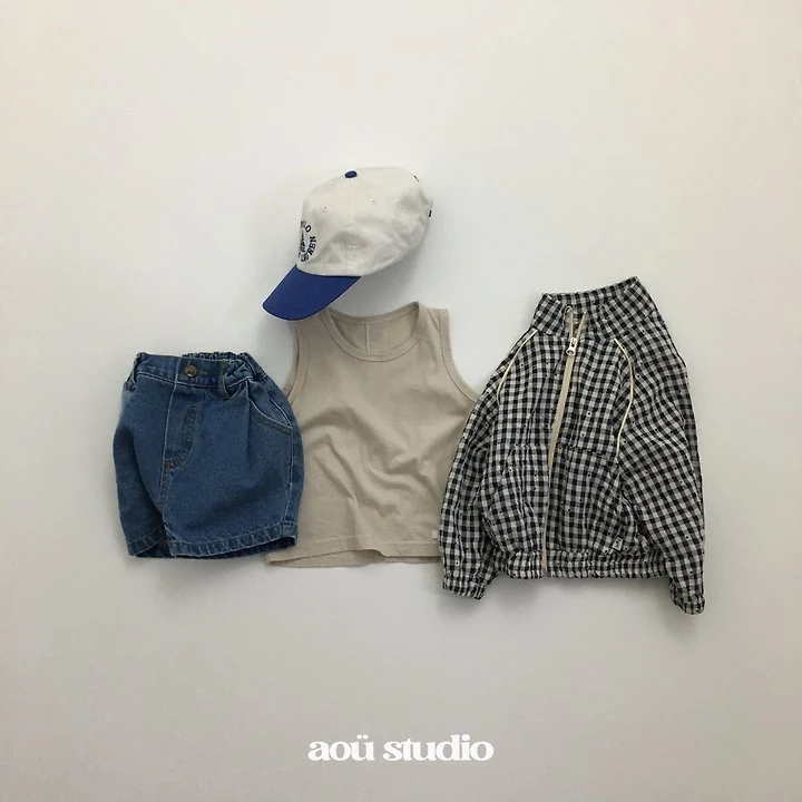 Aou Studio - Korean Baby Fashion - #babyoutfit - Wish Denim Pants - 5
