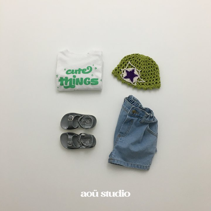 Aou Studio - Korean Baby Fashion - #babyoutfit - Wish Denim Pants - 6