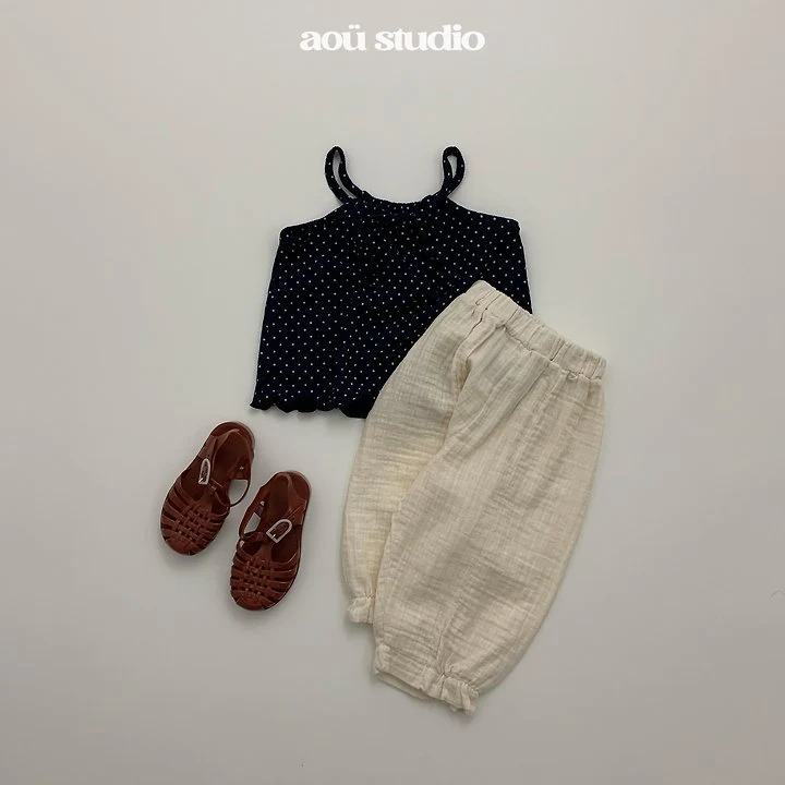 Aou Studio - Korean Baby Fashion - #babyoutfit - Dot Set - 9