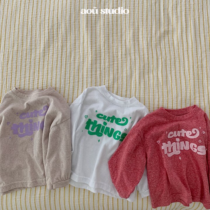 Aou Studio - Korean Baby Fashion - #babywear - Cutie Tee - 12