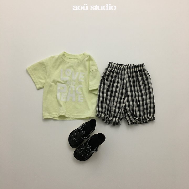 Aou Studio - Korean Baby Fashion - #babywear - Love & Peace Tee - 12