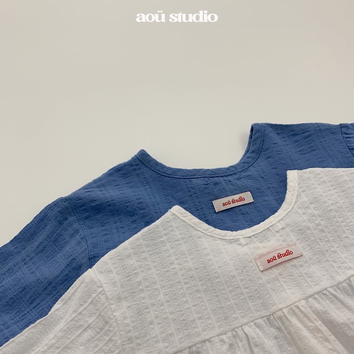 Aou Studio - Korean Baby Fashion - #onlinebabyboutique - Yuki Blouse - 12