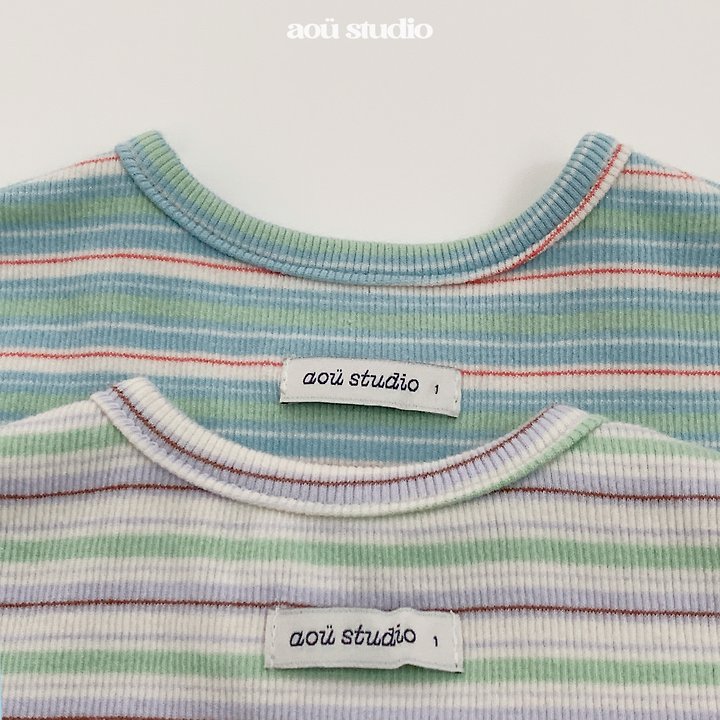 Aou Studio - Korean Baby Fashion - #onlinebabyboutique - Soda Frill Tee - 11